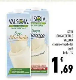 Conad Superstore Valsoia soya 100 % vegetale offerta