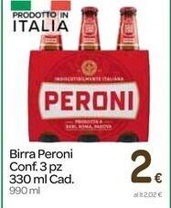 Carrefour Express Peroni birra offerta