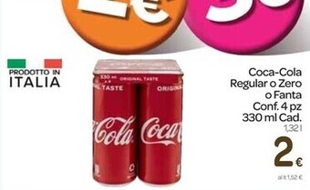 Carrefour Express Coca cola regular offerta