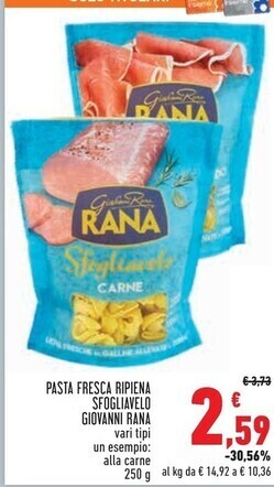 Conad City Rana pasta fresca ripiena offerta
