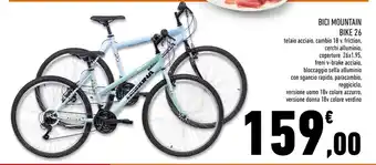 Conad Superstore Bici mountain bike 26 offerta