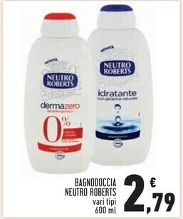 Conad City Neutro roberts bagnodoccia offerta
