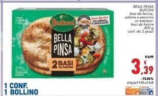 Conad City Buitoni bella pinsa offerta