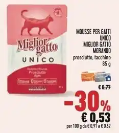 Conad Superstore Morando mousse per gatti unico miglior gatto offerta