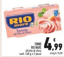 Conad City Rio mare tonno offerta