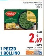 Conad City Findus pisellini primavera offerta