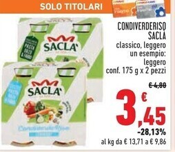 Conad City Saclà condiverderiso offerta
