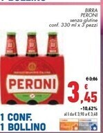 Conad City Peroni birra offerta