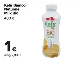 Carrefour Market Milk bio kefir bianco naturale offerta