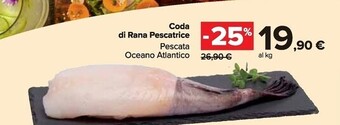 Carrefour Market Coda di rana pescatrice offerta
