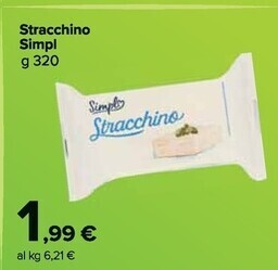 Carrefour Market Simpl stracchino offerta