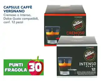 Esselunga Vergnano Capsule Caffè 12 pezzi offerta