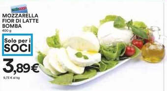 Coop Mozzarella Fior di Latte Bomba 400 g offerta