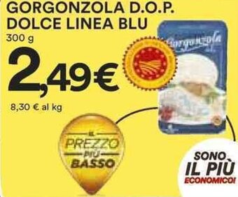 Coop Gorgonzola D.O.P. Dolce Linea Blu 300 g offerta