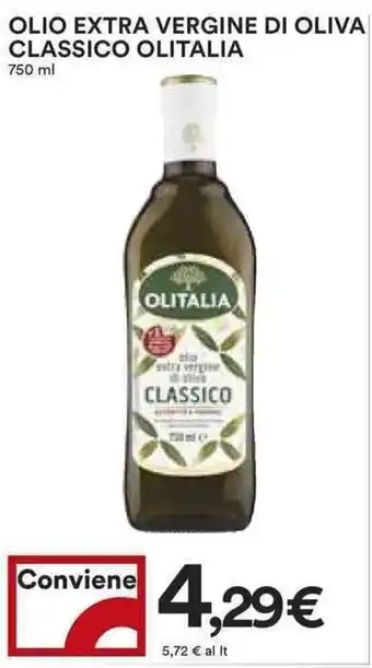 Coop Olitalia Olio Extra Vergine di Oliva Classico 750 ml offerta