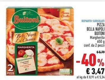 Conad Superstore Buitoni pizza bella napoli offerta