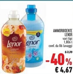 Conad Superstore Lenor ammorbidente offerta