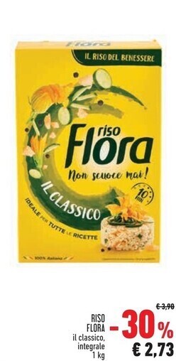 Conad Superstore Flora riso offerta
