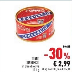 Conad Superstore Consorcio tonno offerta