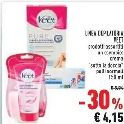 Conad Superstore Veet linea depilatoria offerta