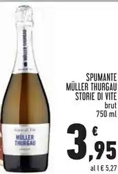 Conad Superstore Storie di vite spumante muller thurgau offerta