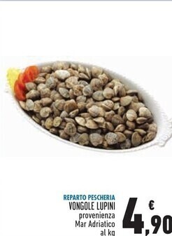 Conad Superstore Vongole lupini offerta