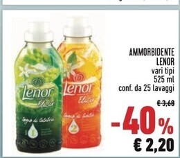 Conad Lenor ammorbidente offerta
