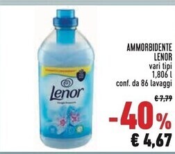 Conad Lenor ammorbidente offerta