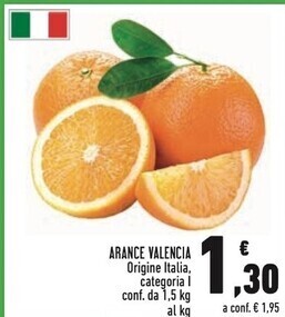 Conad Arance valencia offerta