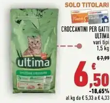 Conad Affinity croccantini per gatti ultima offerta