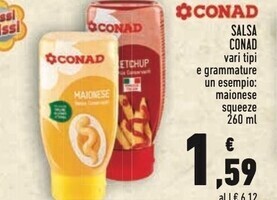 Conad Conad salsa offerta