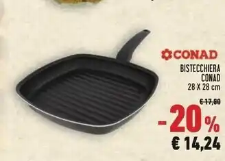 Conad Conad bistecchiera offerta