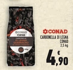 Conad Conad carbonella di legna offerta