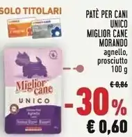 Morando pate per cani unico miglior cane