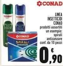 Conad Conad linea insetticidi offerta