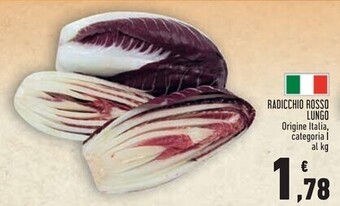 Conad Superstore Radicchio rosso lungo offerta