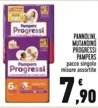 Conad Pampers pannolini progressi offerta