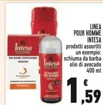 Conad Intesa linea pour homme offerta