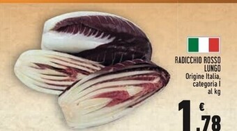 Conad Radicchio rosso lungo offerta