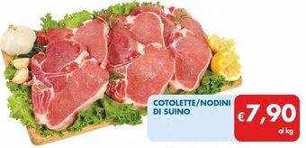 Cotolette/Nodini di Suino