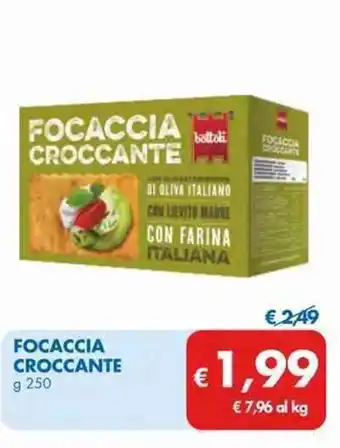MD Discount Focaccia Croccante 250 g offerta