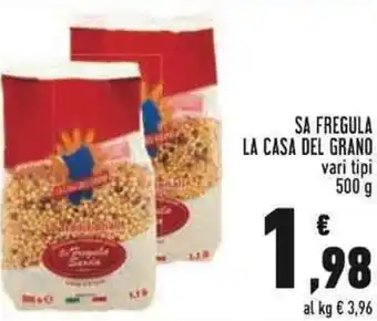 Conad La Casa Del Grano Sa Fregula 500 g offerta