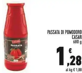 Conad Casar Passata di Pomodoro 680 g offerta