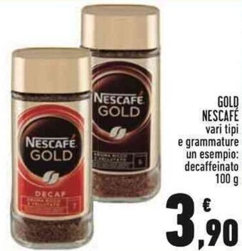 Conad Nescafé Gold 100 g offerta