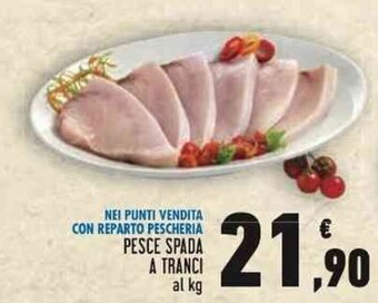 Conad Pesce Spada A Tranci offerta