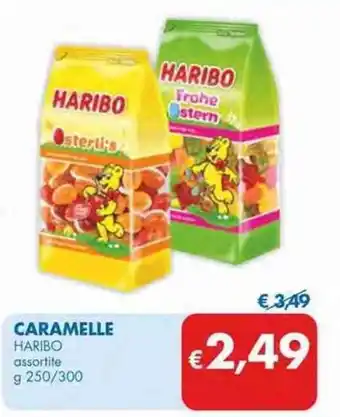 MD Discount Haribo Caramelle 250/300 g offerta