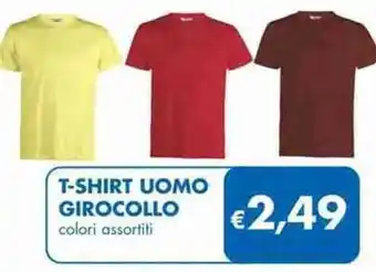 MD Discount T-Shirt Uomo Girocollo offerta