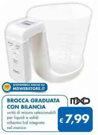 MD Discount MXD Brocca Graduata con bilancia offerta