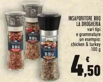 Conad La Drogheria Insaporitore BBQ 100 g offerta