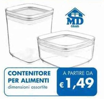 MD Discount Contenitore per Alimenti offerta